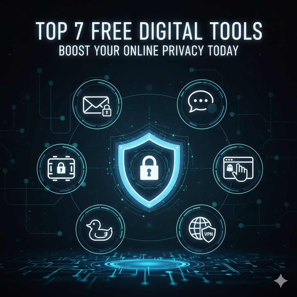 Top 7 Free Digital Tools You Need to Boost Your Online Privacy Today