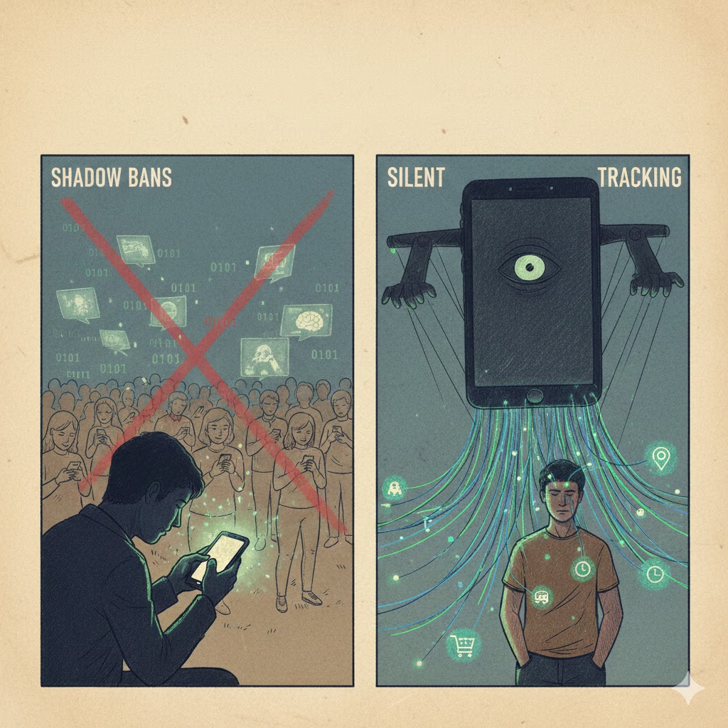Shadow Bans & Silent Tracking: Your Phone’s Dirty Secret