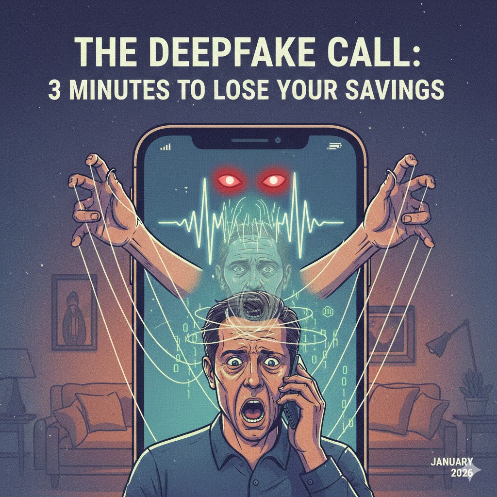 The Deepfake Call: 3 Minutes to Lose Your Savings