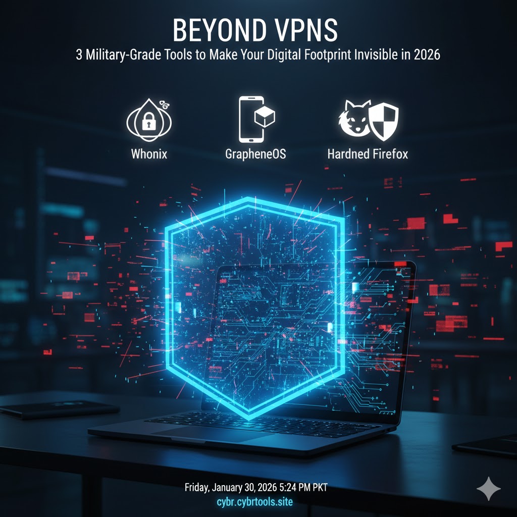 Beyond VPNs: 3 Military-Grade Tools to Make Your Digital Footprint Invisible in 2026