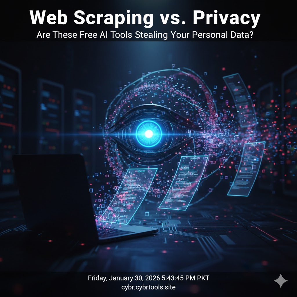 Web Scraping vs. Privacy: Are These Free AI Tools Stealing Your Personal Data?