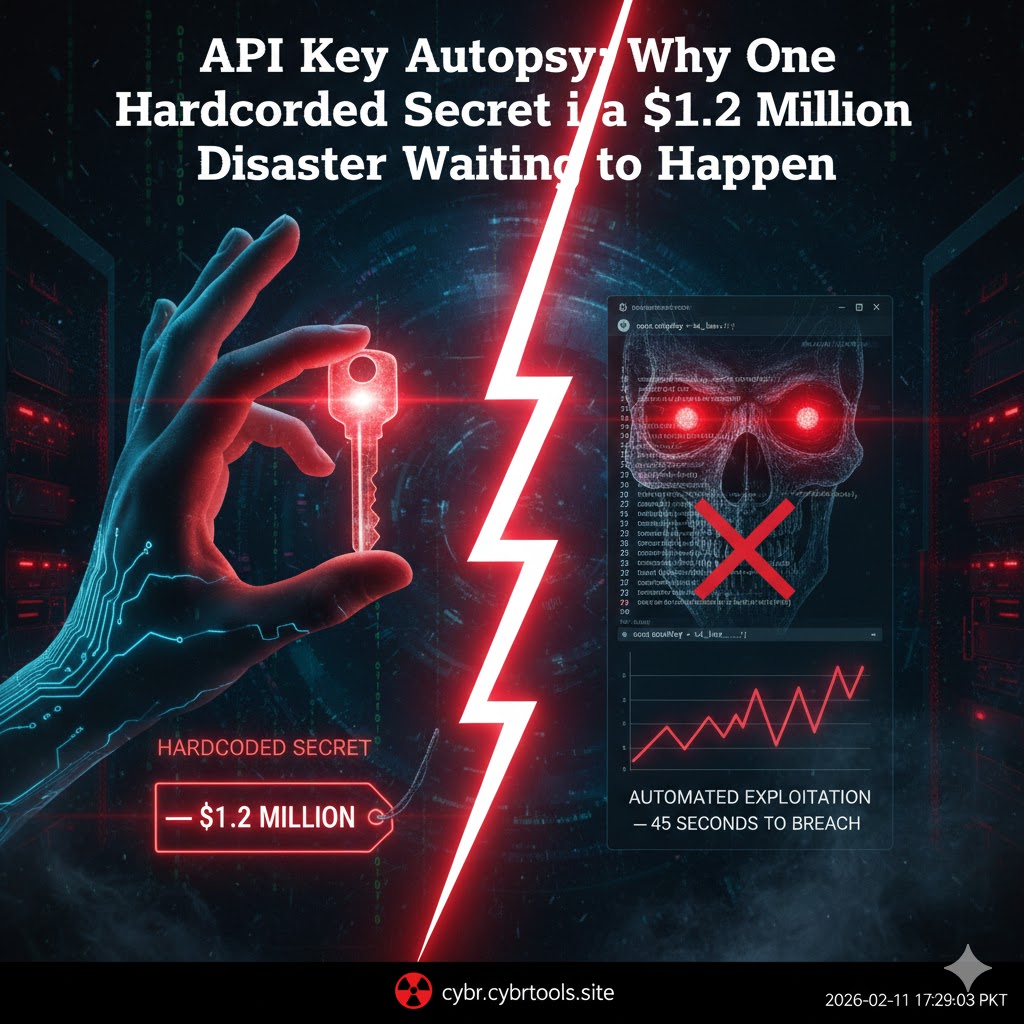 API Key Autopsy: Why One Hardcoded Secret is a $1.2 Million Disaster Waiting to Happen
